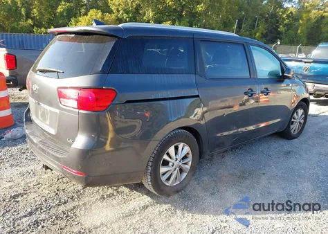2017 Kia Sedona Lx из США, поврежденный, VIN KNDMB5C15H6333090